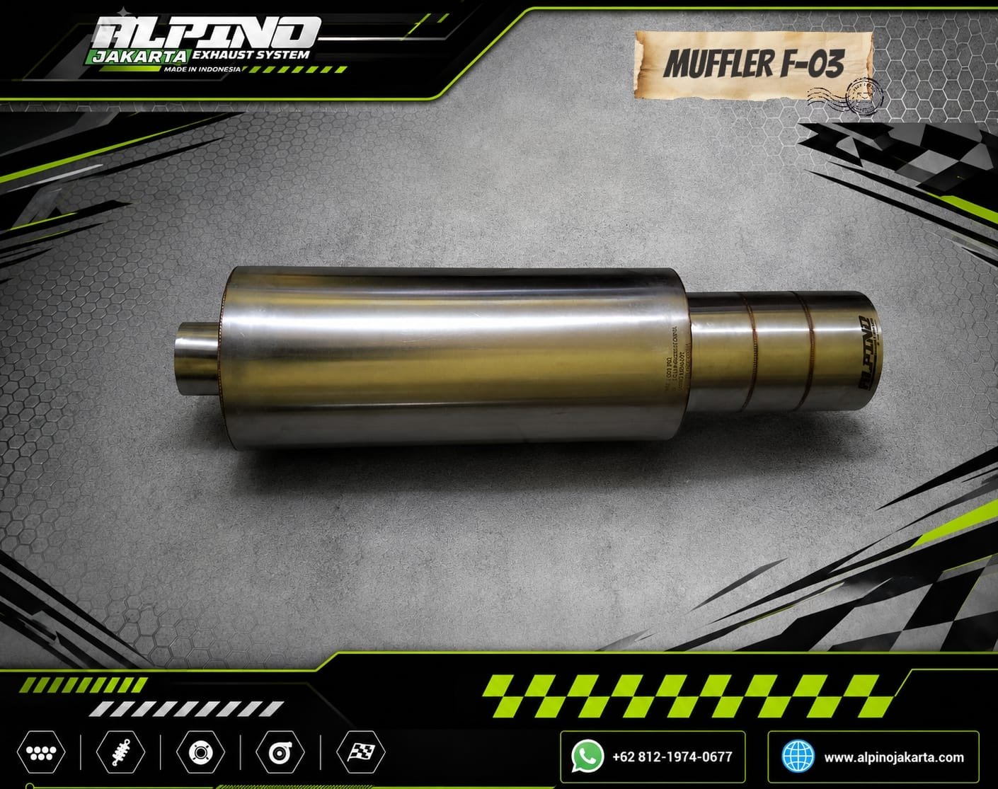 Knalpot Alpino F03